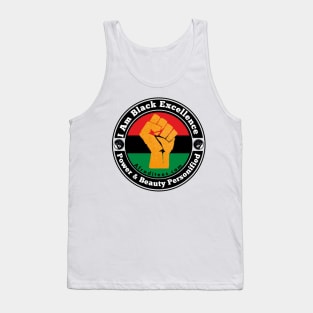 I Am Black Excellence Tank Top